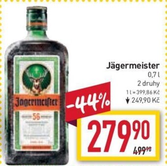 Billa Jägermeister 0,7l nabídka