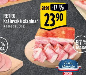 Albert Retro Královská slanina 100g nabídka