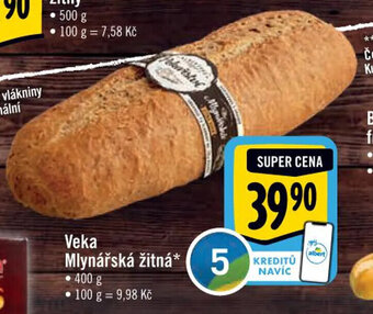 Albert Veka Mlynářská žitná 400g nabídka