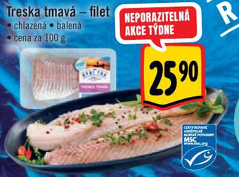 Albert Treska tmavá - filet 100g nabídka