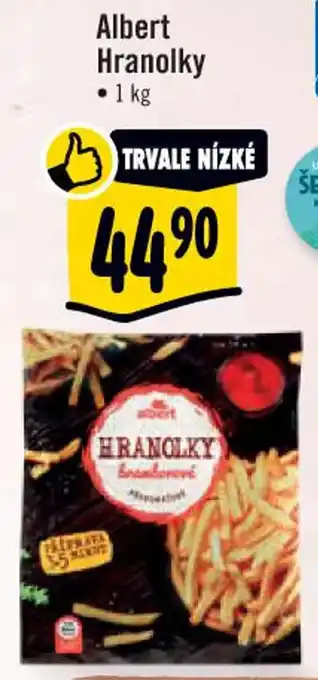 Albert Albert Hranolky 1kg nabídka