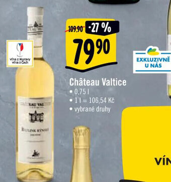 Albert Chateau Valtice 0,75l nabídka