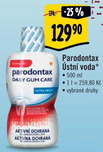 Albert Parodontax Ústní voda 500ml nabídka