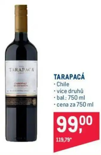 Makro Tarapacá 750ml nabídka