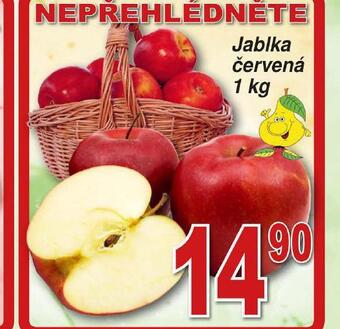 Jablka červená