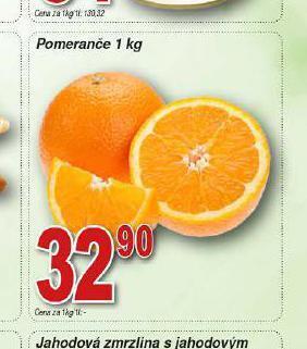 Hruška Pomeranče nabídka