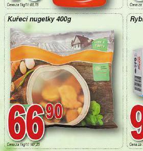 Kuřecí nugetky