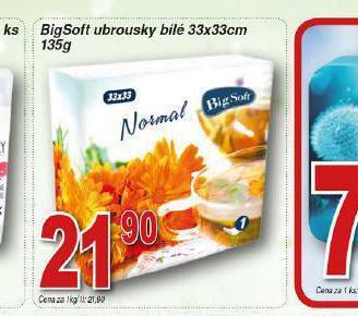 Hruška Bigsoft ubrousky nabídka