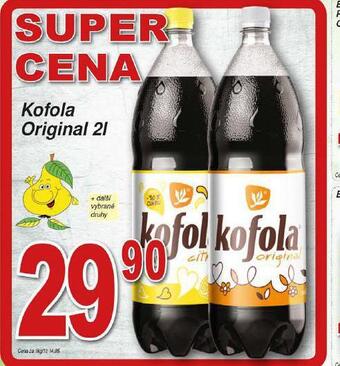 Hruška Kofola original 2l nabídka