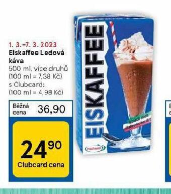 Tesco Eiskaffee ledová káva nabídka