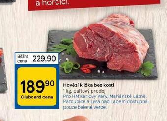 Hovězí kližka bez kosti