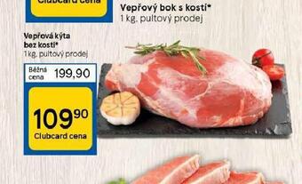 Tesco Vepřová kýta bez kosti nabídka