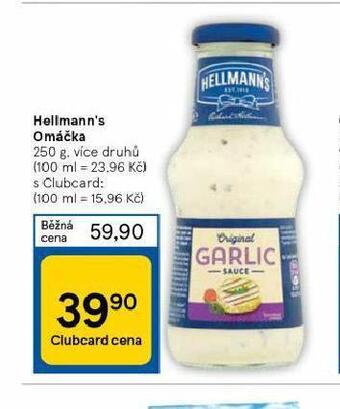 Tesco Hellmann's omáčka nabídka