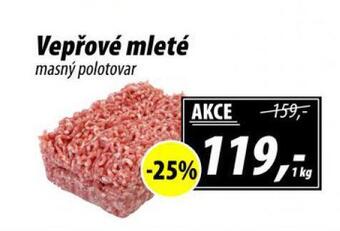 ZEMAN Vepřové mleté nabídka