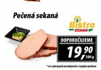ZEMAN Pečená sekaná nabídka