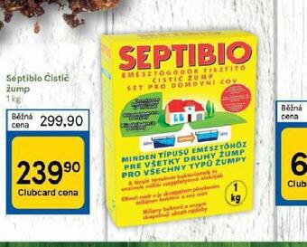 Tesco Septibio čistič žump nabídka