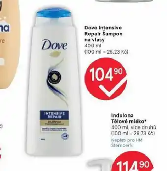 Tesco Dove šampon nabídka
