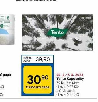 Tesco Tento kapesníky nabídka