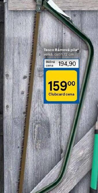 Tesco Rámová pila nabídka