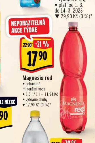 Albert Magnesia red nabídka