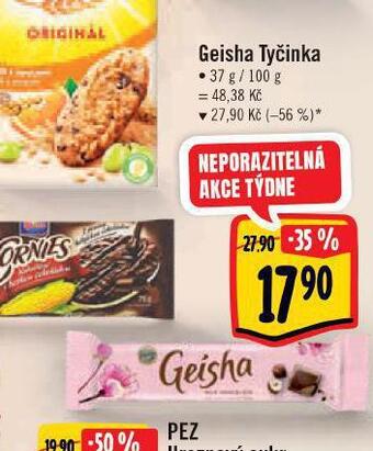Albert Geisha tyčinka nabídka
