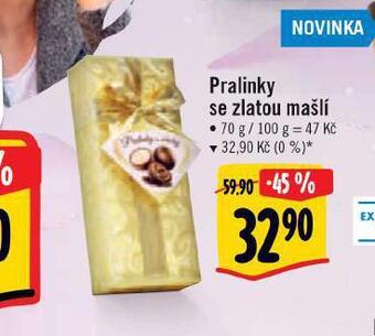 Albert Pralinky se zlatou mašlí nabídka
