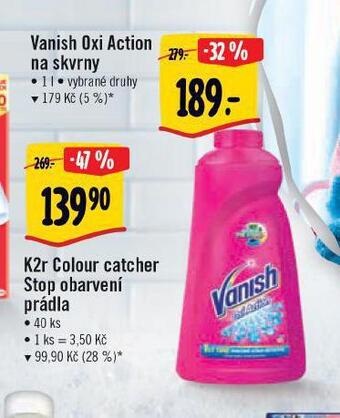 Albert Vanish oxi action na skvrny nabídka