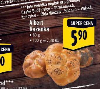 Albert Raženka nabídka