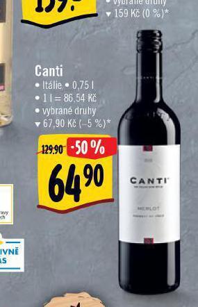 Albert Canti nabídka