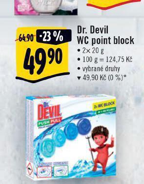 Albert Dr. devil wc point block nabídka