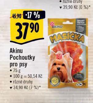 Albert Akinu pochoutky pro psy nabídka