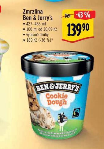 Albert Zmrzlina ben & jerry's nabídka