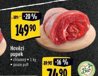 Albert Hovězí pupek nabídka