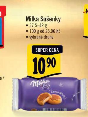 Albert Milka sušenky nabídka