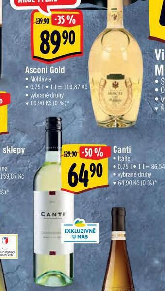 Albert Asconi gold nabídka