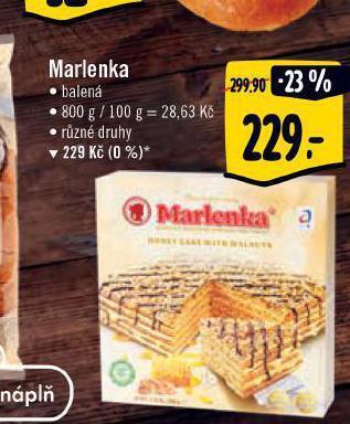 Albert Marlenka nabídka