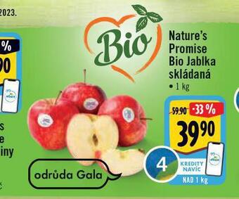 Albert Bio jablka nabídka