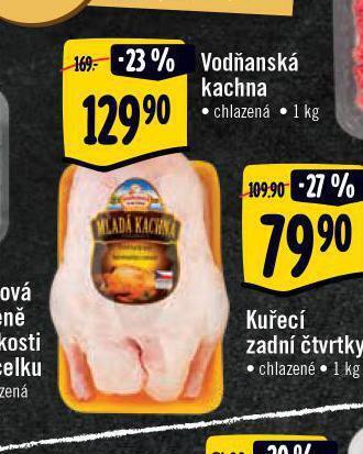 Albert Vodňanská kachna nabídka