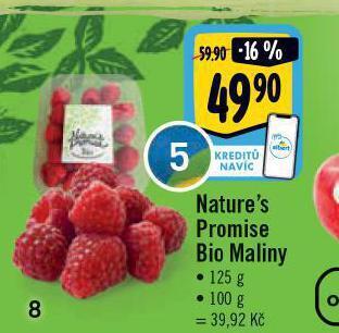 Bio maliny