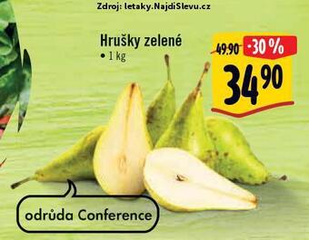 Albert Hrušky zelené nabídka