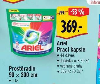 Albert Ariel prací kapsle nabídka