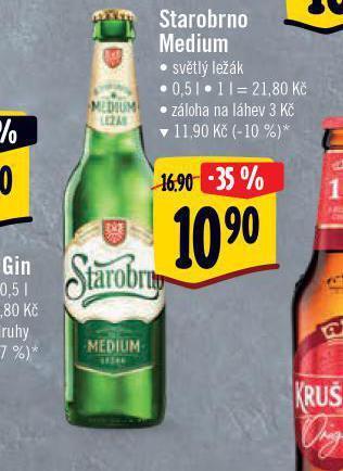 Albert Pivo starobrno nabídka