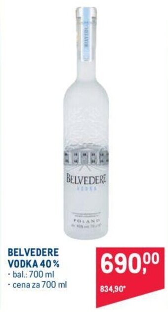 Belvedere Vodka 40%