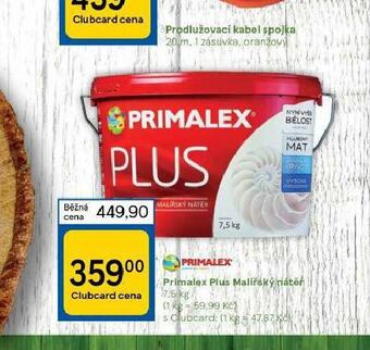 Tesco Primalex plus malířský nátěr nabídka