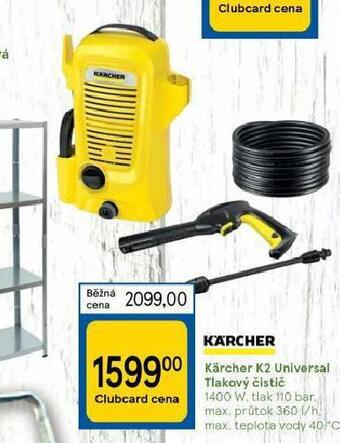 Tesco Kärcher k2 universal tlakový čistič nabídka