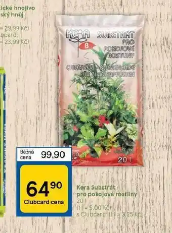 Tesco Kera substrát pro pokojové rostliny nabídka