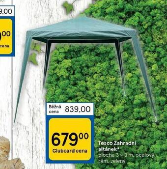 Tesco zahradní altán