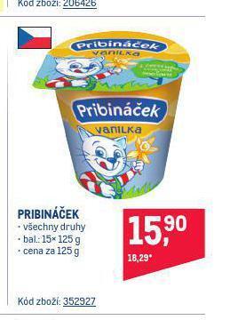 Makro Pribináček nabídka
