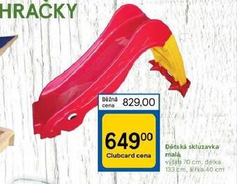 Dětská skluzavka malá