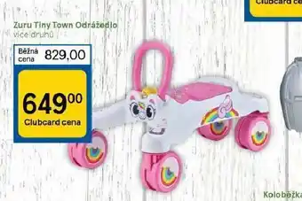 Tesco Zuru tiny town odrážedlo nabídka